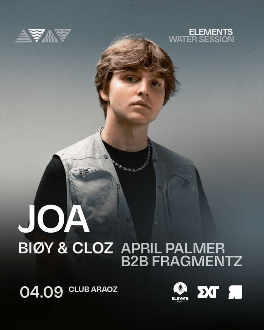 JOA & MORE ARTISTS – by ELEMENTS, CLUB ARAOZ